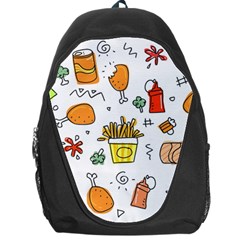 Cute Sketch Set Child Fun Funny Backpack Bag by Pakrebo