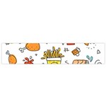 Cute Sketch Set Child Fun Funny Small Flano Scarf Front