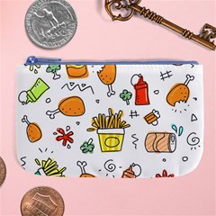 Cute Sketch Set Child Fun Funny Large Coin Purse by Pakrebo