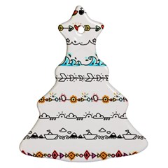 Decoration Element Style Pattern Ornament (christmas Tree) 