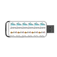 Decoration Element Style Pattern Portable Usb Flash (one Side) by Pakrebo