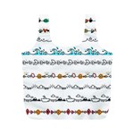 Decoration Element Style Pattern Full Print Recycle Bag (M) Front