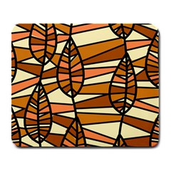 Autumn Leaf Mosaic Seamless Large Mousepads by Pakrebo