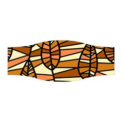 Autumn Leaf Mosaic Seamless Stretchable Headband by Pakrebo