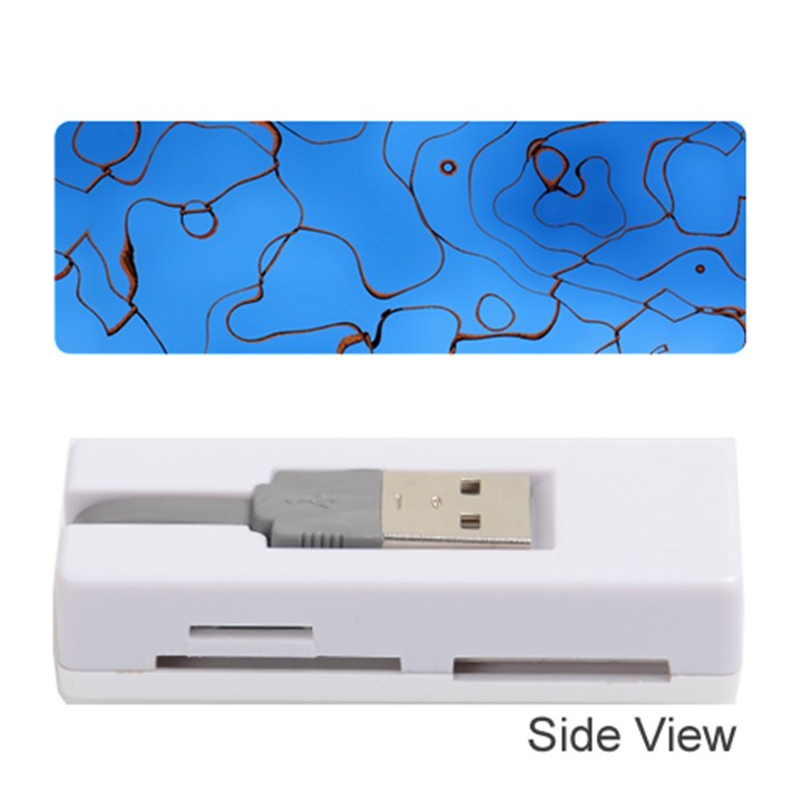 Pattern Background Abstract Memory Card Reader (Stick)