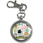 Sketch Cute Child Funny Key Chain Watches Front