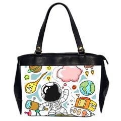 Sketch Cute Child Funny Oversize Office Handbag (2 Sides) by Pakrebo