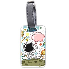 Sketch Cute Child Funny Luggage Tags (two Sides) by Pakrebo