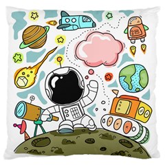 Sketch Cute Child Funny Standard Flano Cushion Case (one Side) by Pakrebo