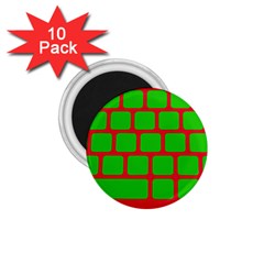 Keyboard Keys Computer Input Pc 1.75  Magnets (10 pack) 