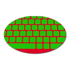 Keyboard Keys Computer Input Pc Oval Magnet