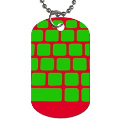 Keyboard Keys Computer Input Pc Dog Tag (one Side) by Pakrebo