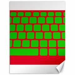 Keyboard Keys Computer Input Pc Canvas 18  x 24 