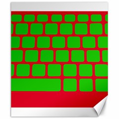 Keyboard Keys Computer Input Pc Canvas 20  x 24 