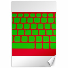 Keyboard Keys Computer Input Pc Canvas 20  x 30 