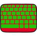 Keyboard Keys Computer Input Pc Fleece Blanket (Mini) 35 x27  Blanket