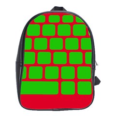 Keyboard Keys Computer Input Pc School Bag (Large)