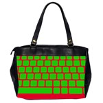 Keyboard Keys Computer Input Pc Oversize Office Handbag (2 Sides) Back