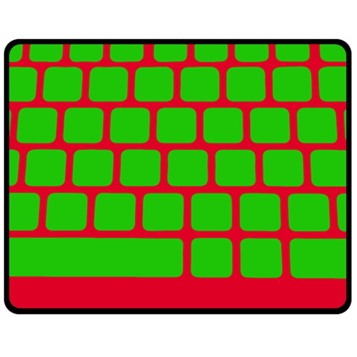 Keyboard Keys Computer Input Pc Fleece Blanket (Medium) 