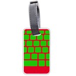 Keyboard Keys Computer Input Pc Luggage Tags (One Side)  Front