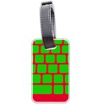 Keyboard Keys Computer Input Pc Luggage Tags (Two Sides) Back