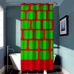 Keyboard Keys Computer Input Pc Shower Curtain 36  X 72  (stall)  by Pakrebo