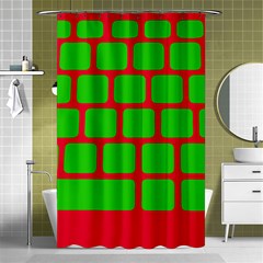 Keyboard Keys Computer Input Pc Shower Curtain 48  x 72  (Small) 