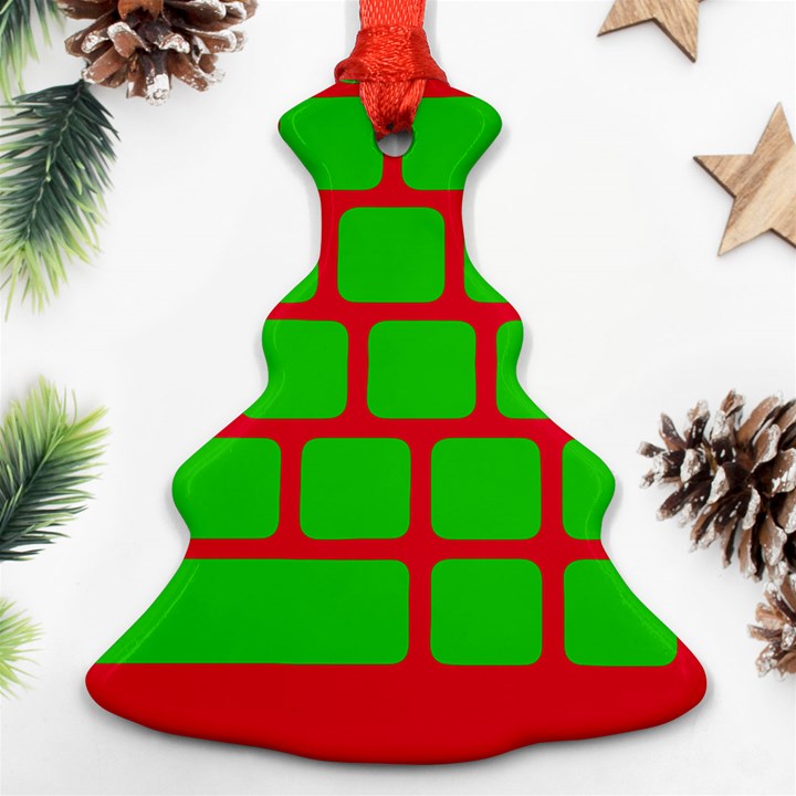 Keyboard Keys Computer Input Pc Ornament (Christmas Tree) 