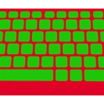 Keyboard Keys Computer Input Pc Deluxe Canvas 14  x 11  (Stretched) 14  x 11  x 1.5  Stretched Canvas