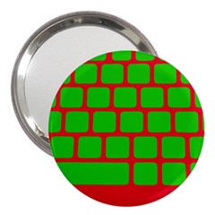 Keyboard Keys Computer Input Pc 3  Handbag Mirrors by Pakrebo