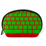 Keyboard Keys Computer Input Pc Accessory Pouch (Large) Back