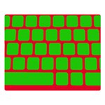 Keyboard Keys Computer Input Pc Double Sided Flano Blanket (Large)  80 x60  Blanket Front