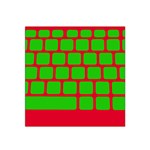 Keyboard Keys Computer Input Pc Satin Bandana Scarf Front