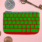 Keyboard Keys Computer Input Pc Large Coin Purse Front