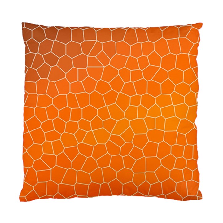 Orange Mosaic Structure Background Standard Cushion Case (One Side)