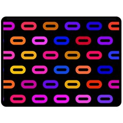 Pattern Background Structure Black Fleece Blanket (large)  by Pakrebo