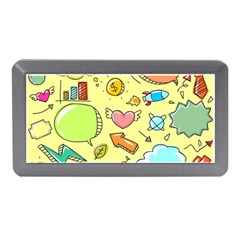 Cute Sketch Child Graphic Funny Memory Card Reader (mini) by Pakrebo