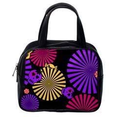 Seamless Halloween Day Of The Dead Classic Handbag (one Side) by Pakrebo