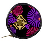 Seamless Halloween Day Of The Dead Mini Makeup Bag Back