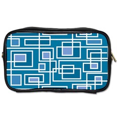 Geometric Rectangle Shape Linear Toiletries Bag (one Side) by Pakrebo