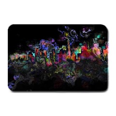 Grunge Paint Splatter Splash Ink Plate Mats by Pakrebo