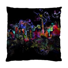 Grunge Paint Splatter Splash Ink Standard Cushion Case (two Sides)