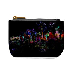 Grunge Paint Splatter Splash Ink Mini Coin Purse