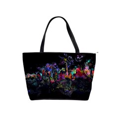 Grunge Paint Splatter Splash Ink Classic Shoulder Handbag by Pakrebo