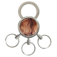 Pattern Background Structure 3-ring Key Chains by Pakrebo