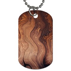 Pattern Background Structure Dog Tag (one Side) by Pakrebo