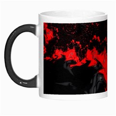 Red Black Fractal Mandelbrot Art Wallpaper Morph Mugs by Pakrebo