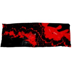 Red Black Fractal Mandelbrot Art Wallpaper Body Pillow Case (dakimakura) by Pakrebo