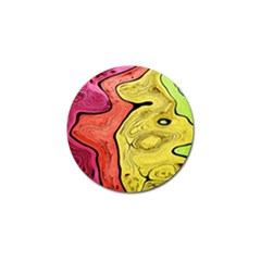 Pattern Background Abstract Golf Ball Marker by Pakrebo