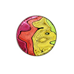 Pattern Background Abstract Hat Clip Ball Marker (4 Pack) by Pakrebo